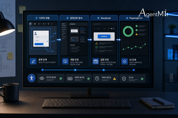 Figma 설계부터 CI 테스트까지 이어지는 접근성 검증 워크플로우