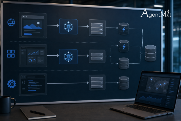 랜딩·SaaS·관리자 API별 Edge와 Node 런타임 분리 흐름도