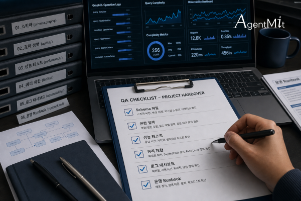 GraphQL API 외주 개발 인수 체크리스트와 운영 대시보드