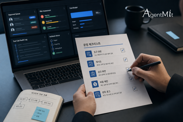 AI 에이전트 도구 호출과 승인 흐름 운영 체크리스트